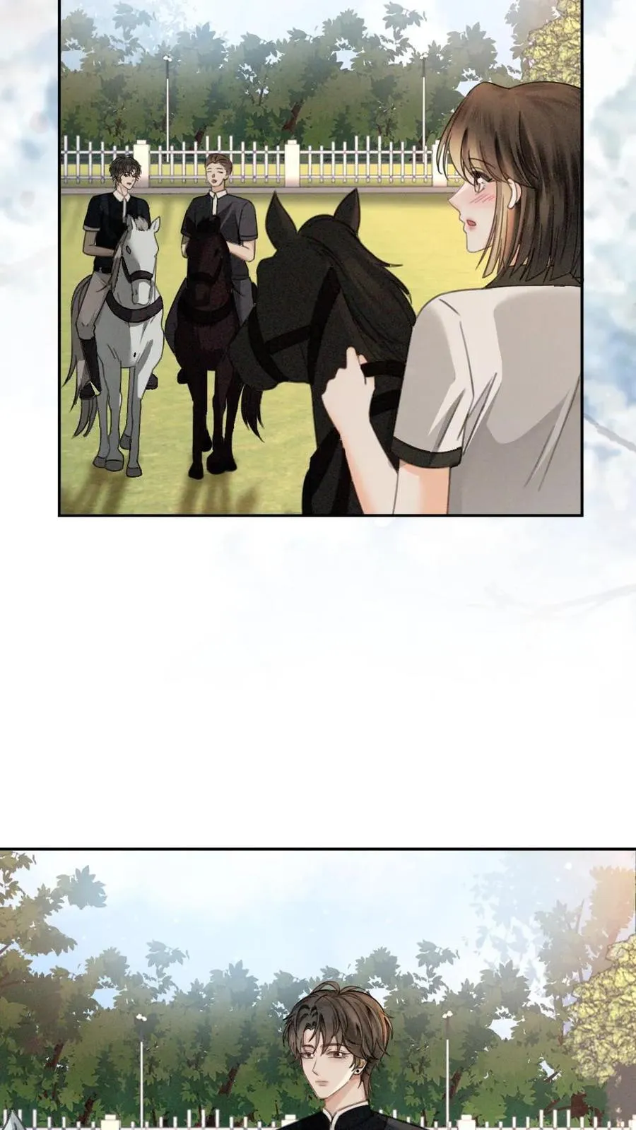 明撩！暗诱！和顶流影帝恋综撒糖漫画,第306话 男朋友胸肌好温暖2图