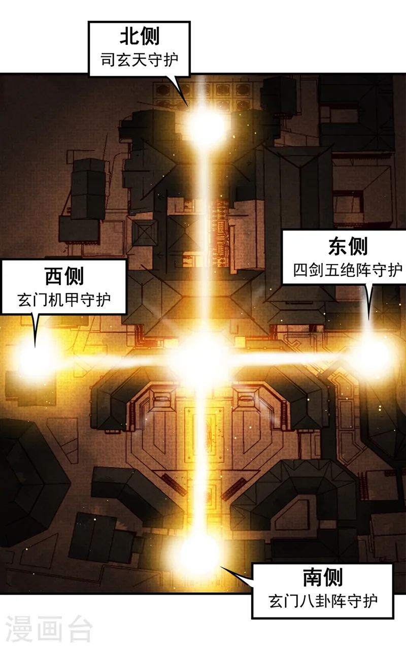 我被困在同一天十万年境界等级漫画,第189话 镇守玄门，护我突破2图