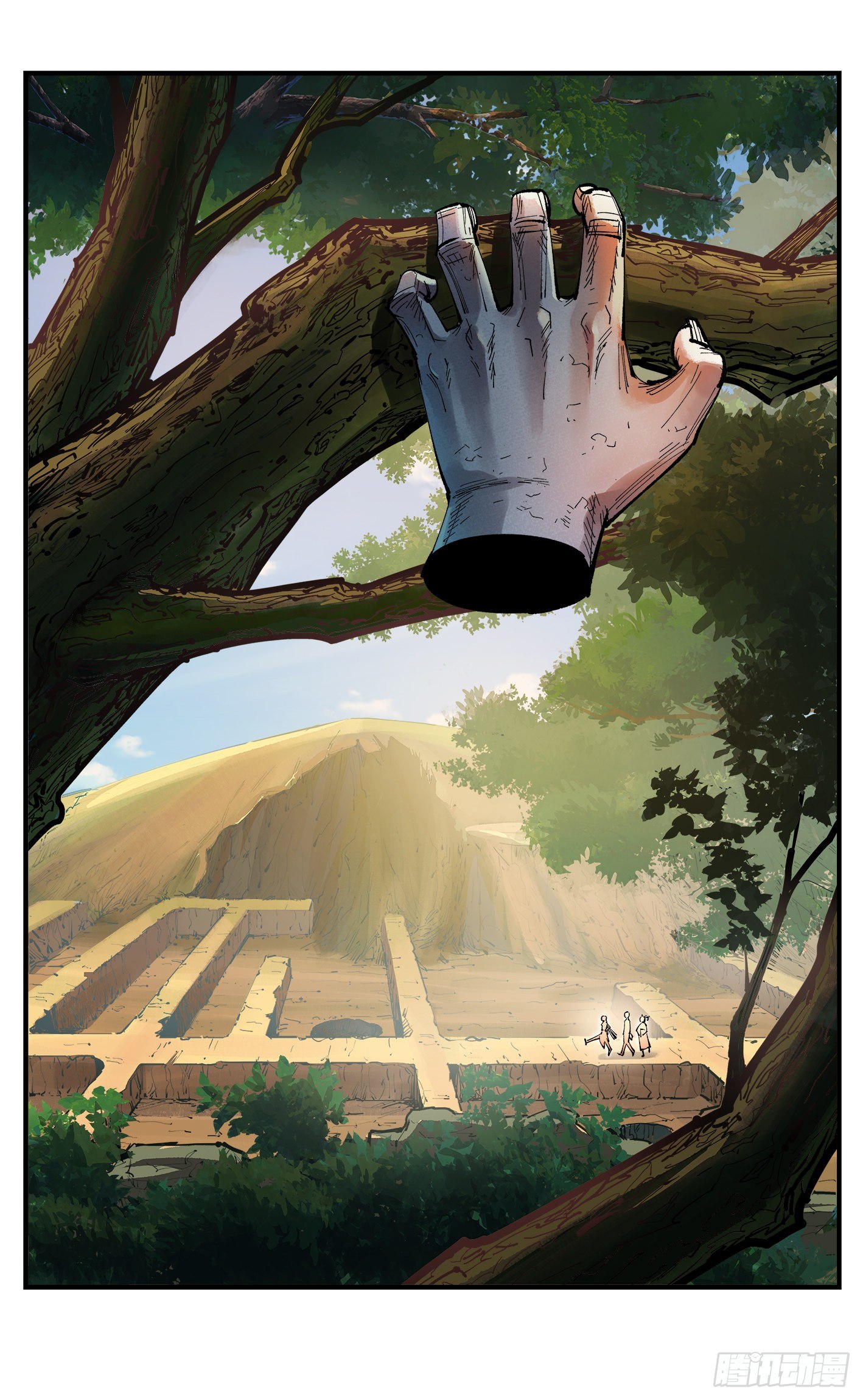 日月同错虎大绳图片漫画,第七十一回 万业七尸 上2图