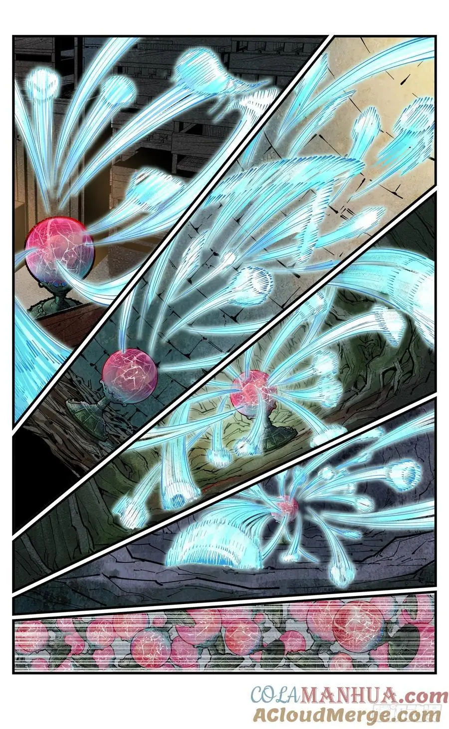 日月同错虎大绳图片漫画,第一百二十一回 万业真门1图