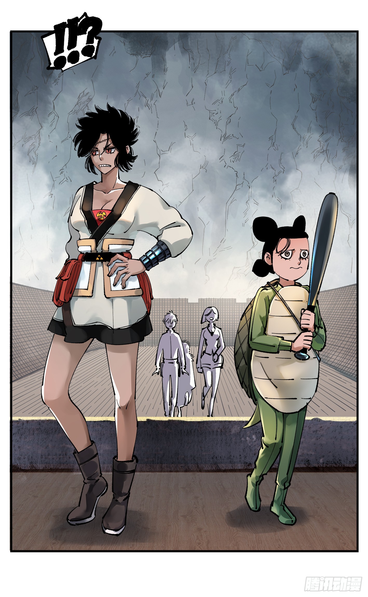 日月同错虎大绳图片漫画,第九十三回 万业闯府 下1图