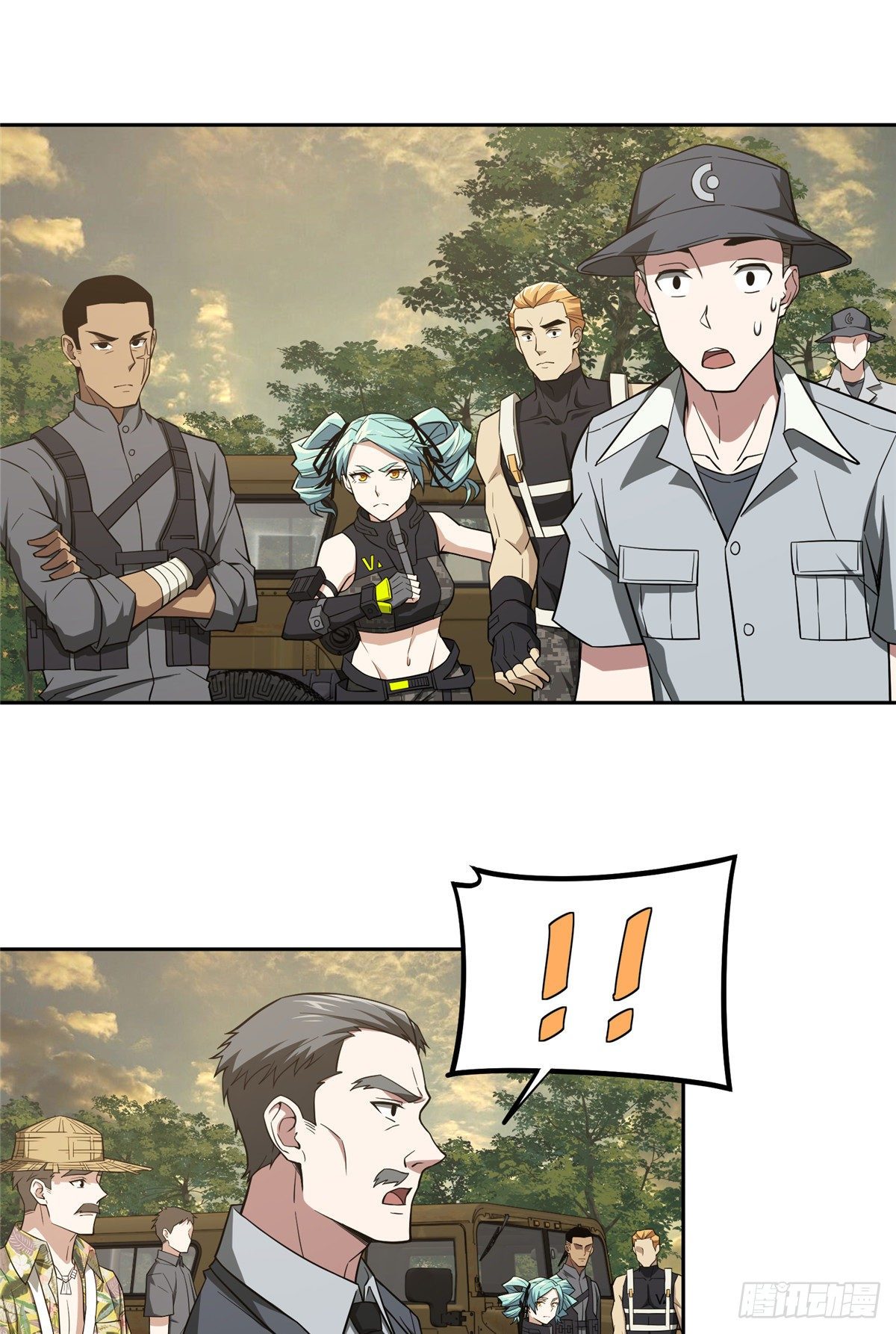 超神机械师漫画,51 远走高飞2图