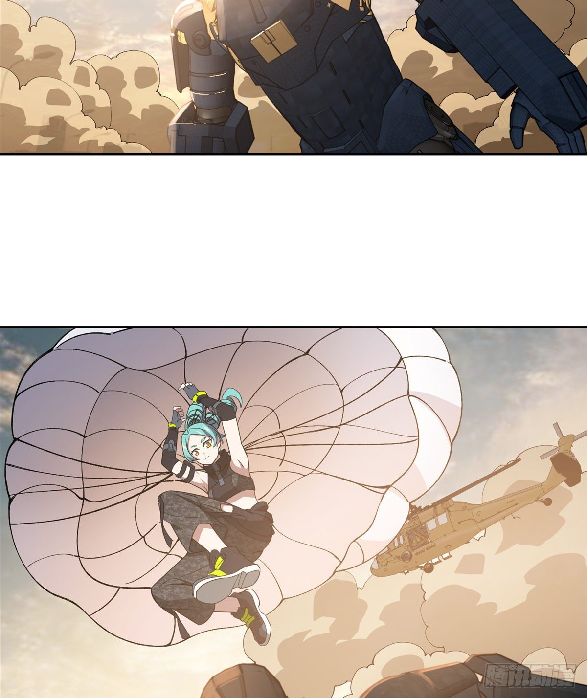 超神机械师漫画,029 队长的敌意2图
