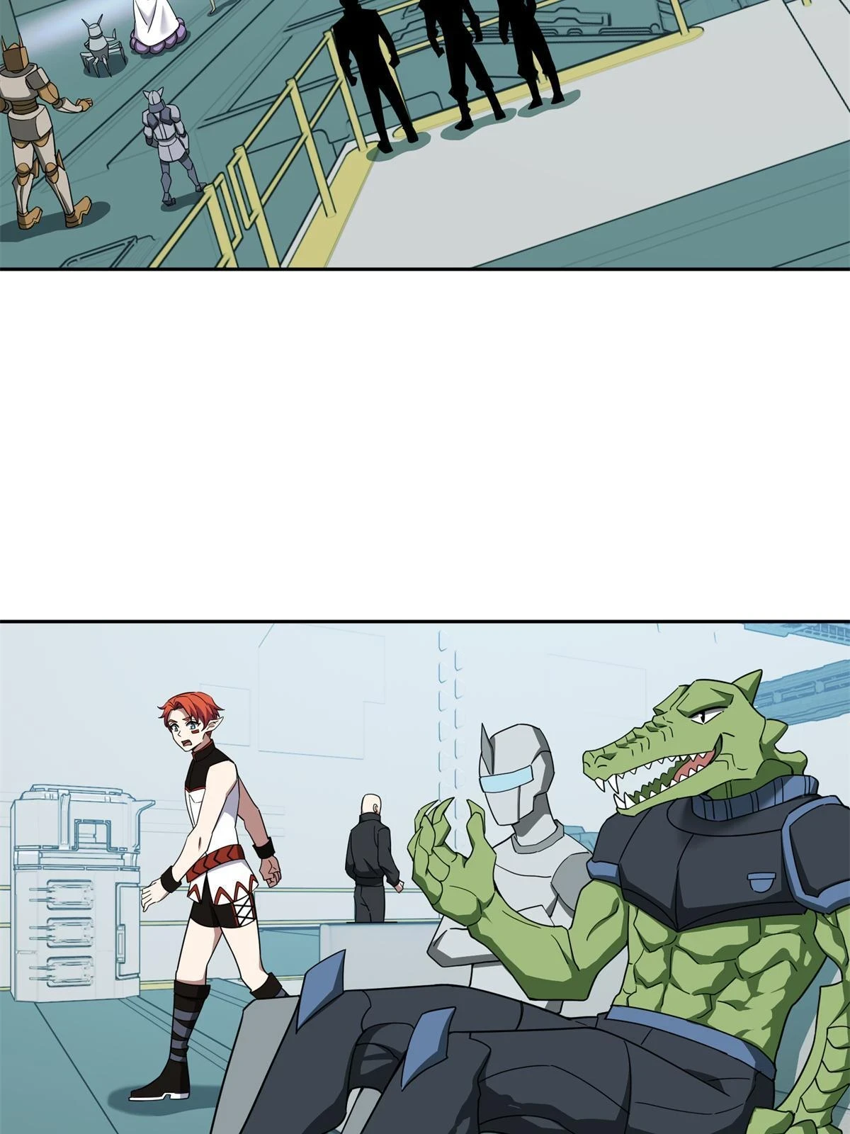 超神机械师顶点小说漫画,208 黑星佣兵团，成立！2图