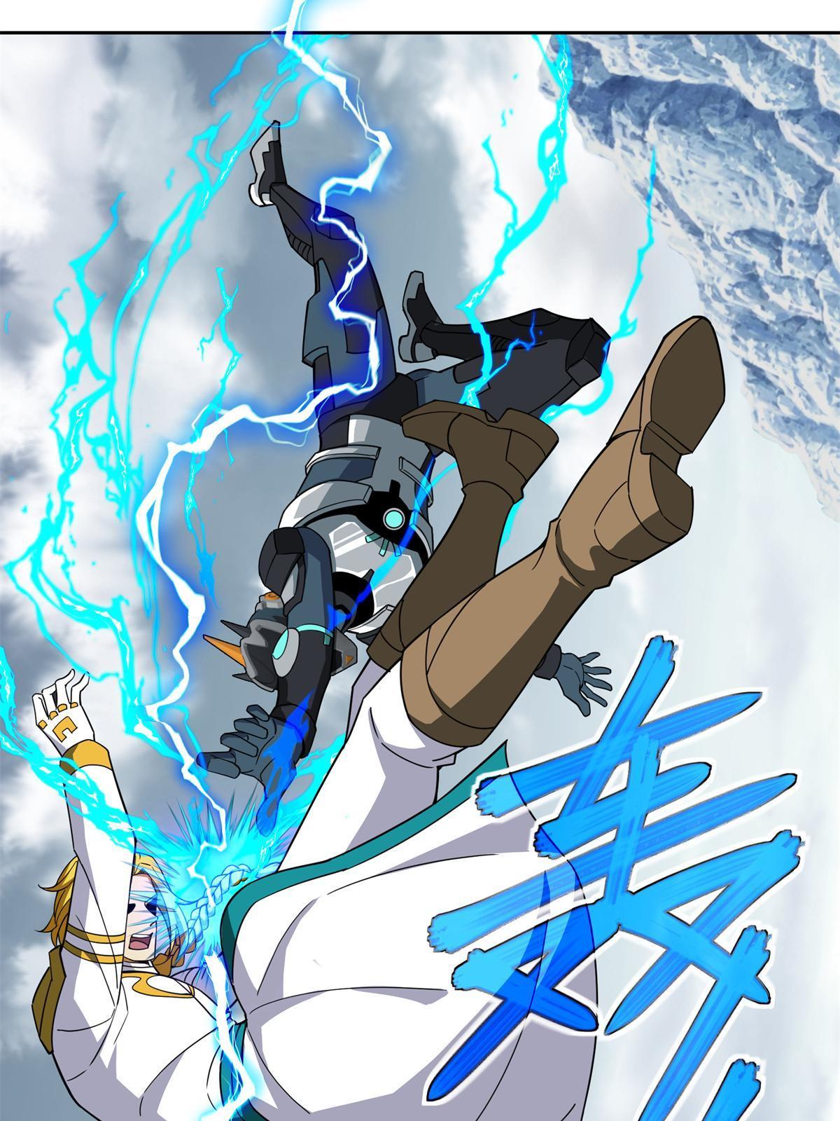 超神机械师漫画,200 拳打脚踢外星人2图