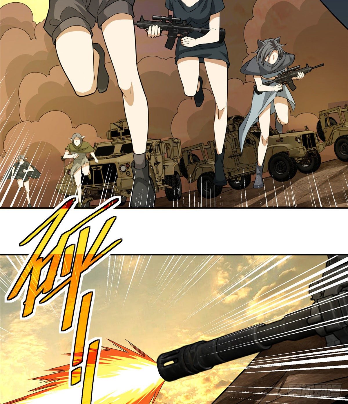 超神机械师漫画全集免费阅读下拉式六漫画漫画,56 伏击玫瑰武装1图