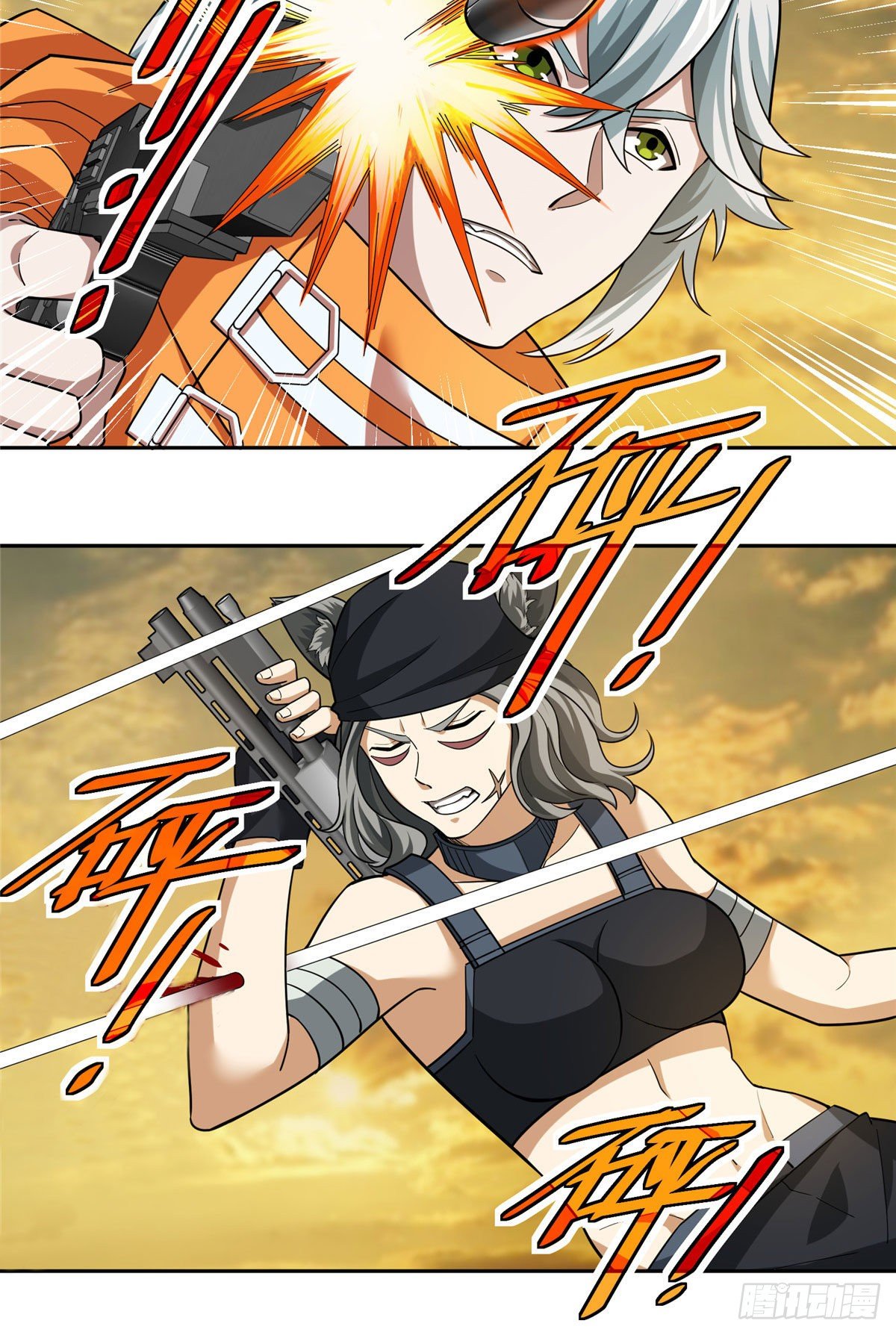超神机械师漫画全集免费阅读下拉式六漫画漫画,56 伏击玫瑰武装2图