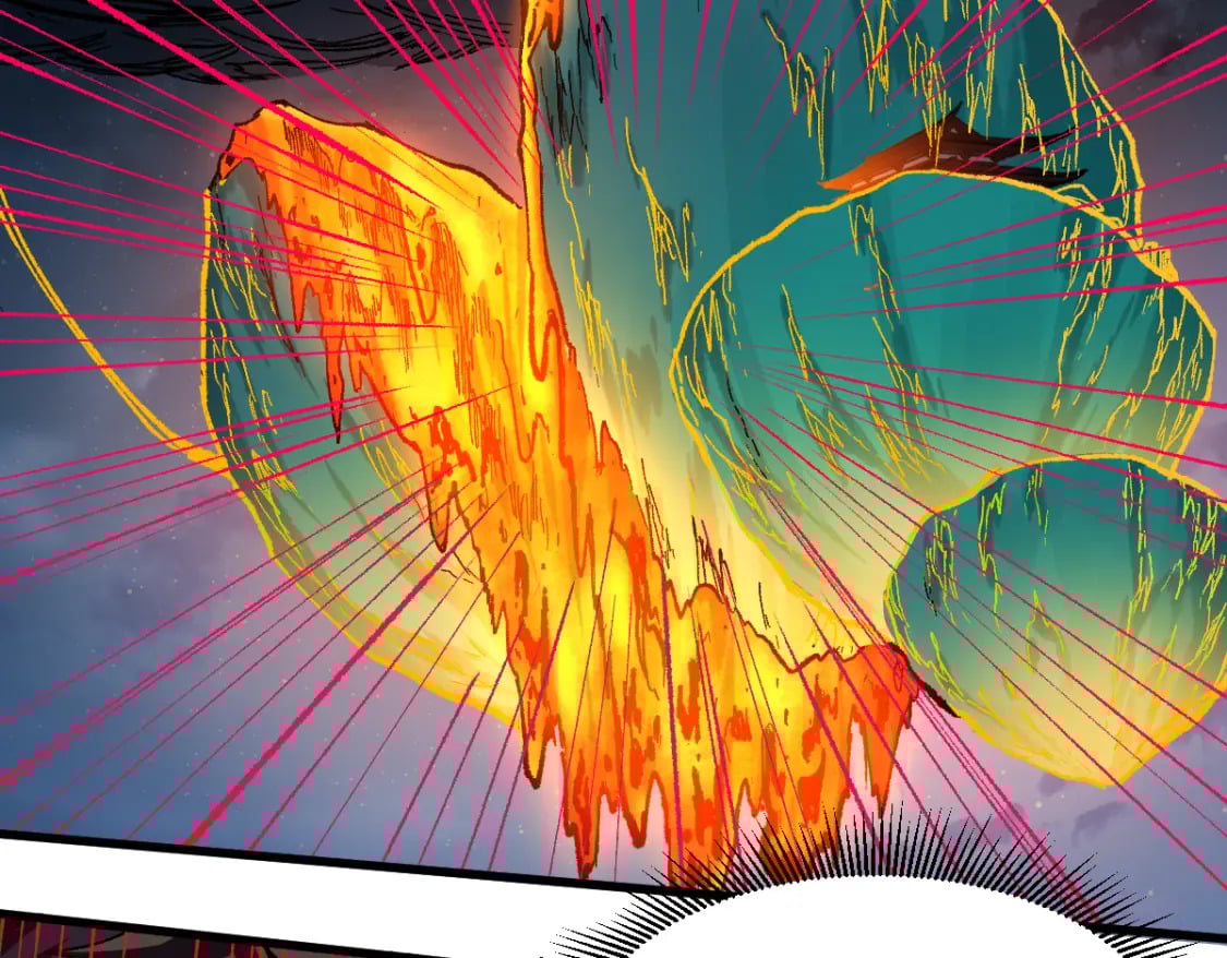 圣墟漫画,第221话 楚风vs海神虎（2）1图