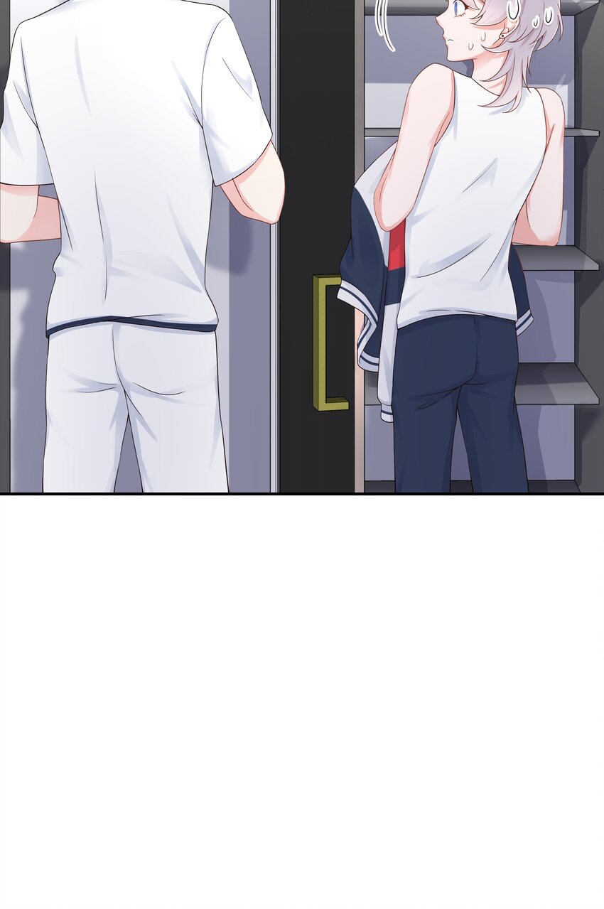 国民校草是女生漫画,四十六话 一起换衣服？！1图