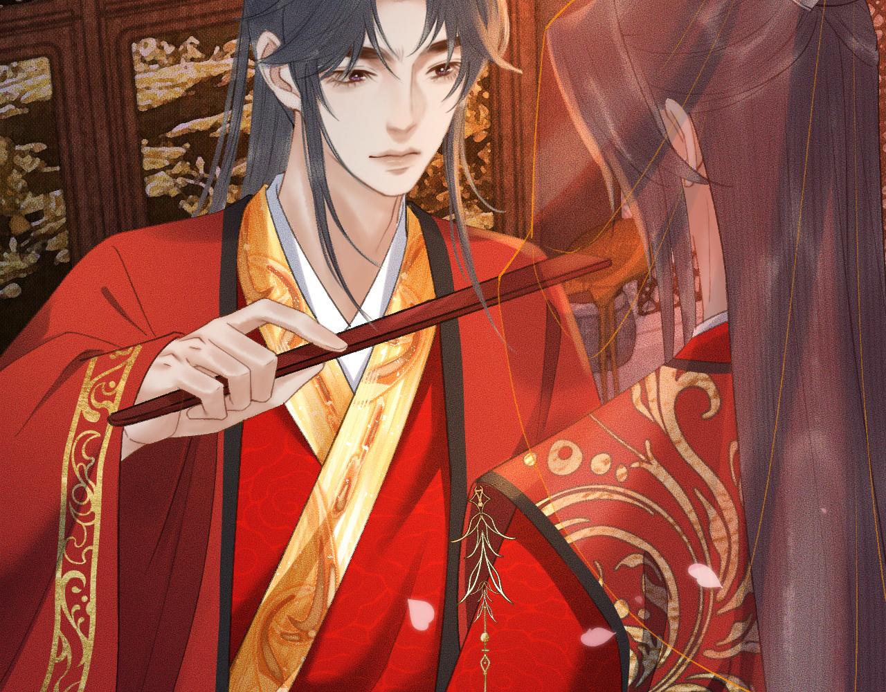 二哈和他的白猫师尊是男男文吗漫画,第19话 礼成入洞房1图