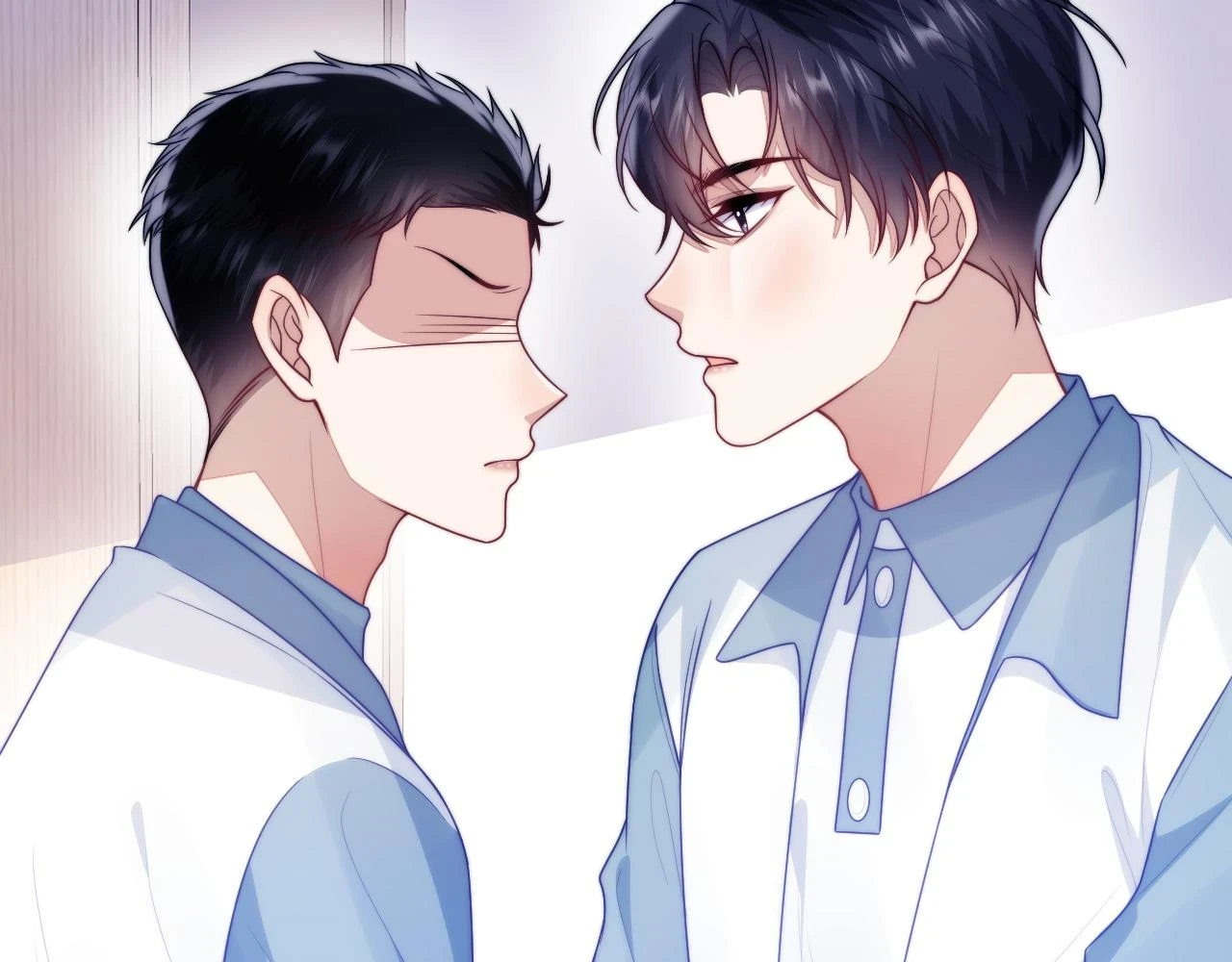 学霸的小野猫太撩人漫画,第68话 别咬我1图