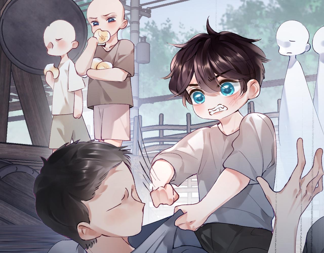 九尾狐校霸盯上我之后漫画,第15话 两人的秘密1图
