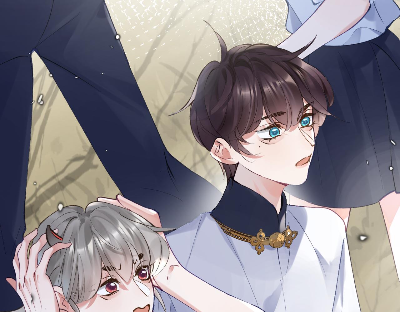 九尾狐校霸盯上我之后漫画,第20话 被困幻境1图