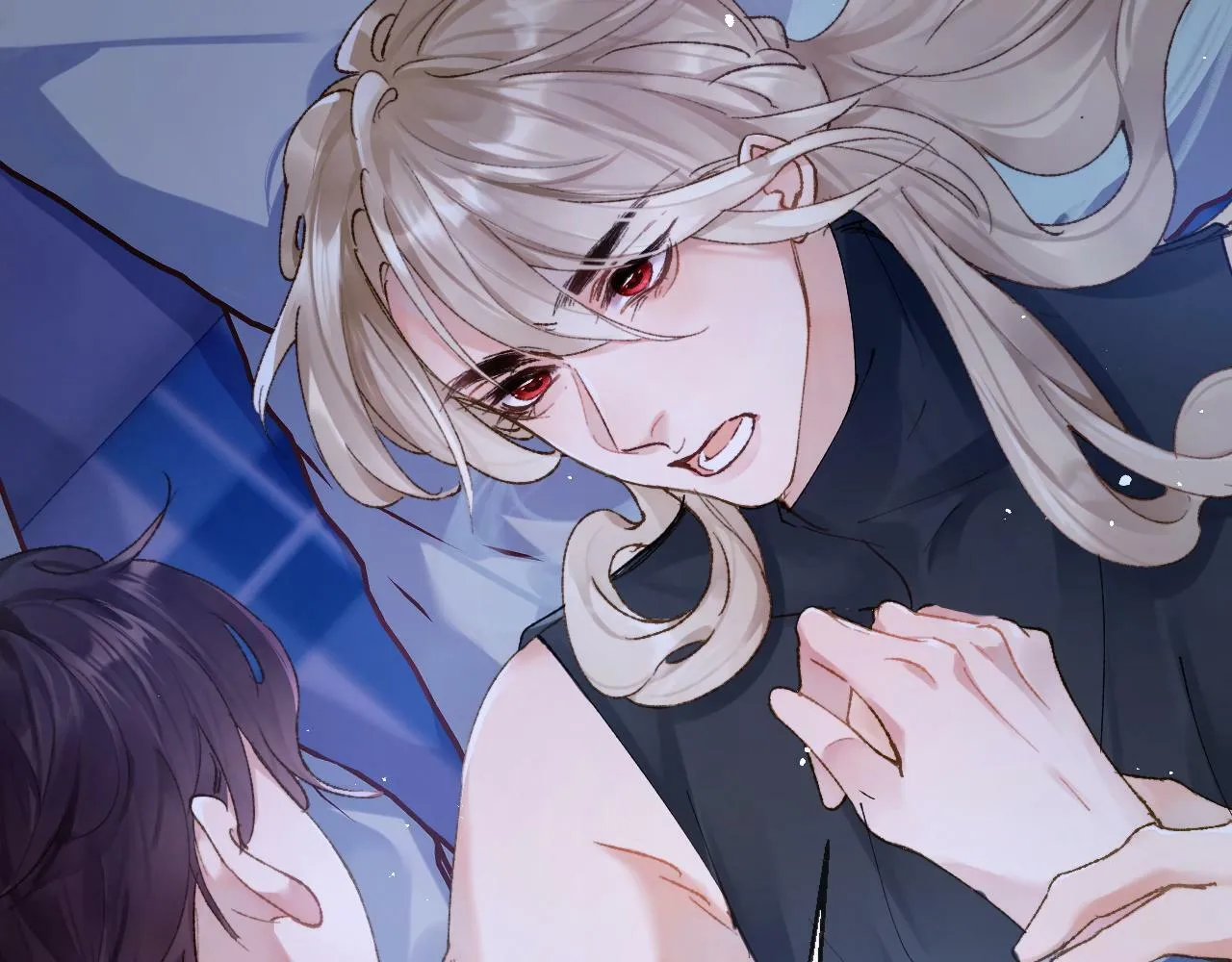 九尾狐校霸盯上我之后漫画,第4话 昨晚美美来了？！1图