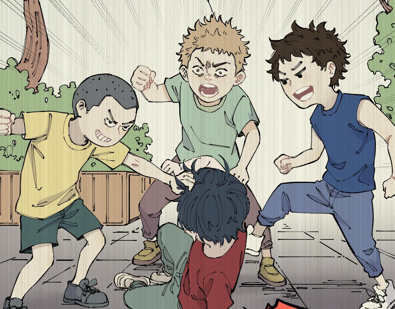 俺哥来自深山壁纸漫画,第94话 还有人在乎我1图