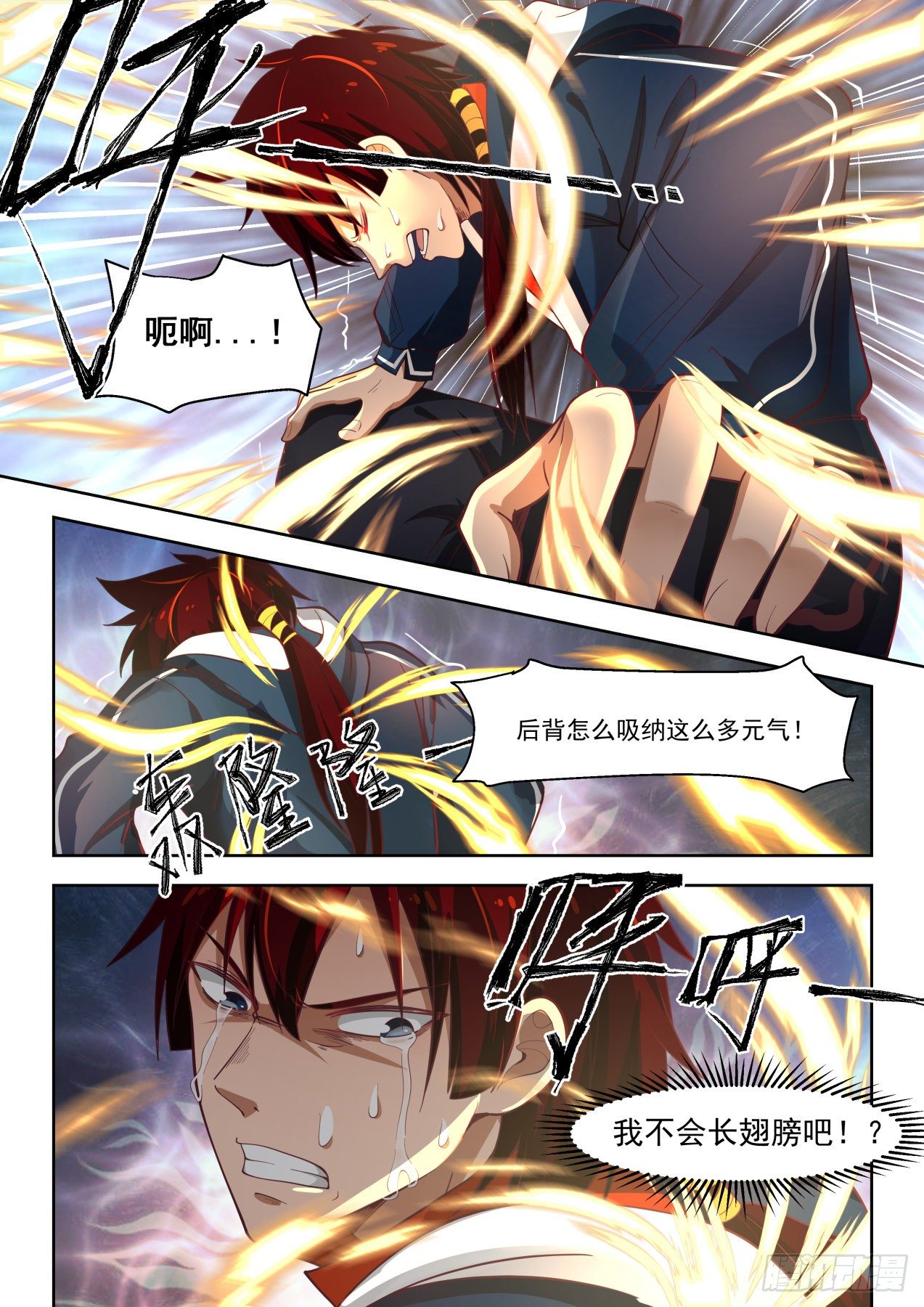 万族之劫苏宇百科漫画,纳元诀1图