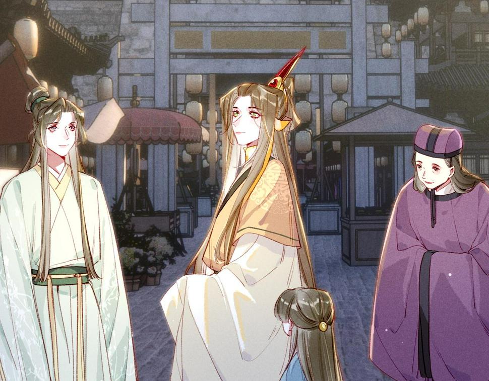 我靠美颜稳住天下未删减版漫画,第83话 薛远见圣上！1图