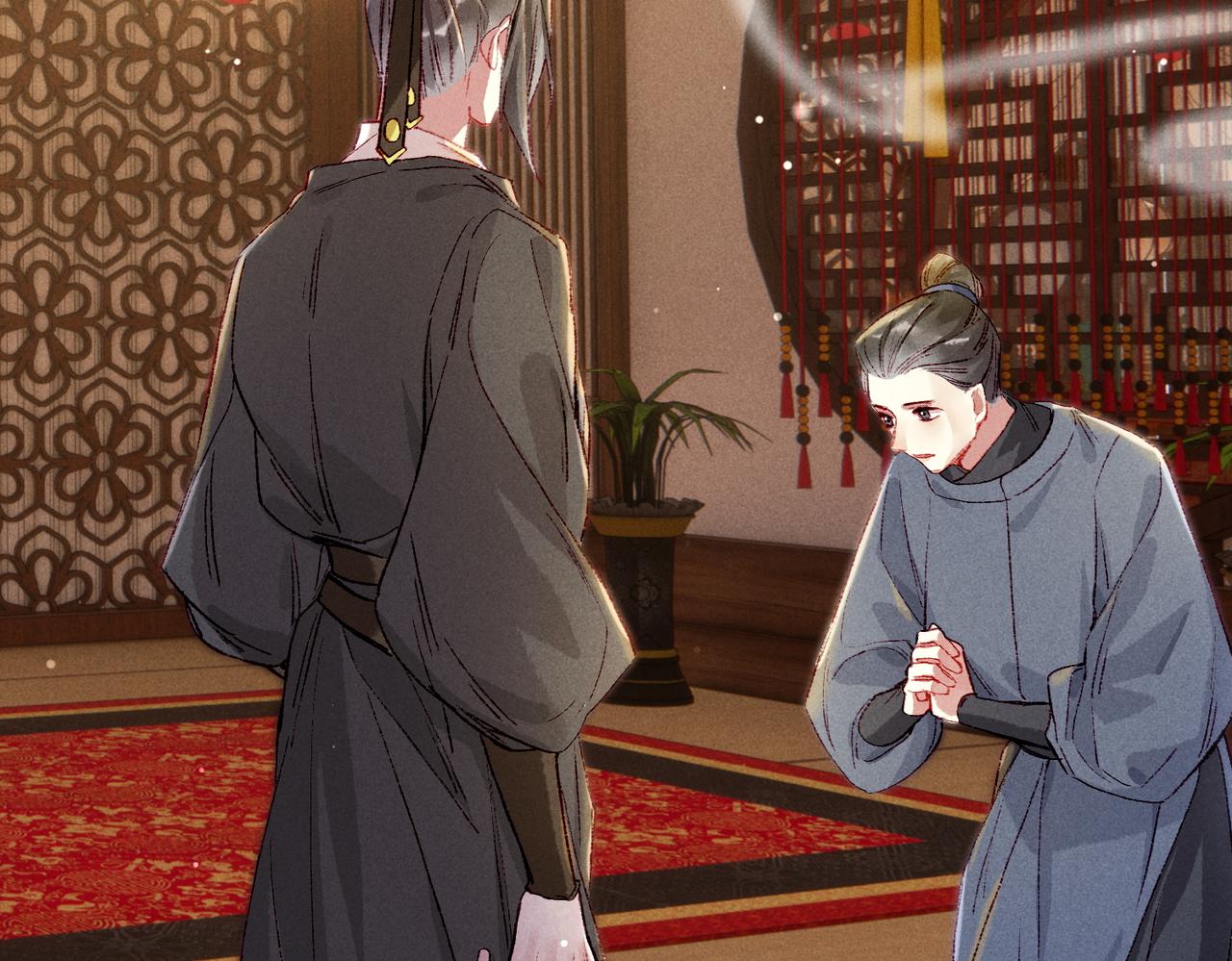 我靠美颜稳住天下未删减版漫画,第43话 画像的秘密2图