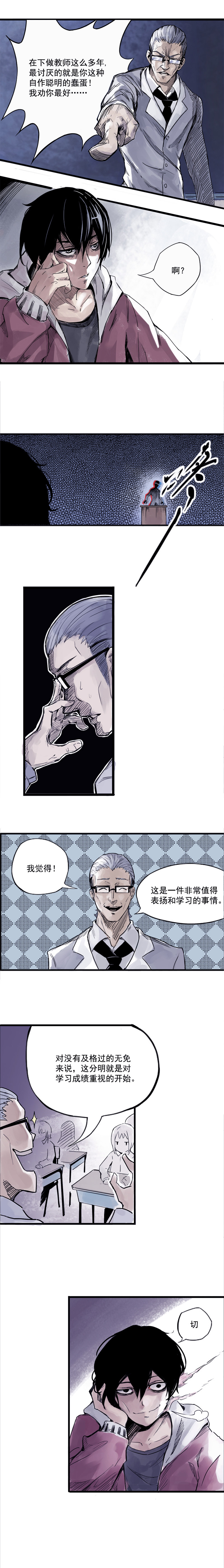 真理面具漫画,第1话 落差2图