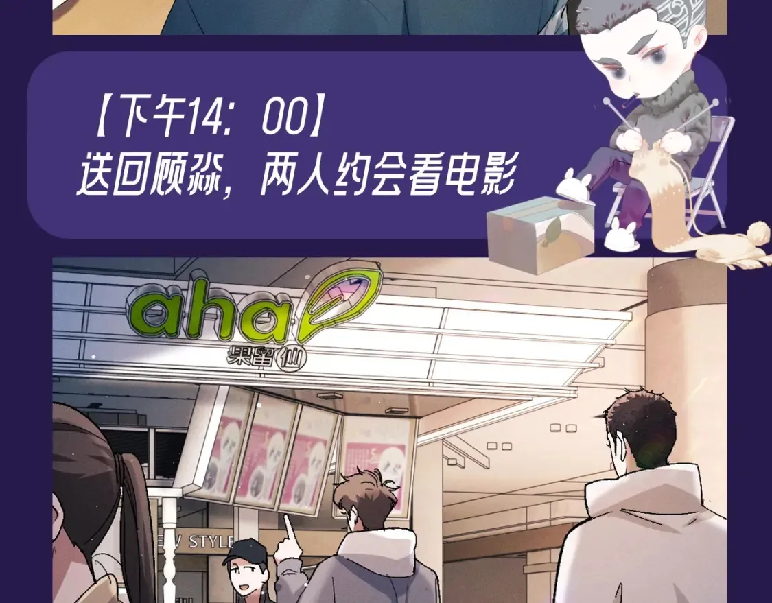 撒野小说全文免费阅读笔趣阁漫画,第30期 特别企划：休息日的一天顾飞都在做什么？2图
