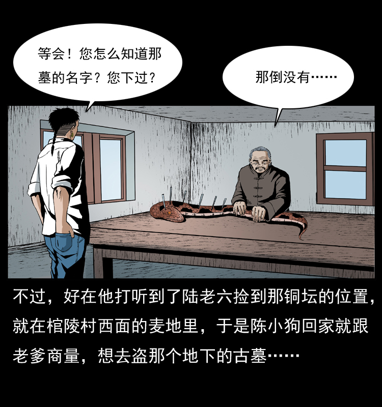 幽冥诡匠漫画,034 青铜棺木1图