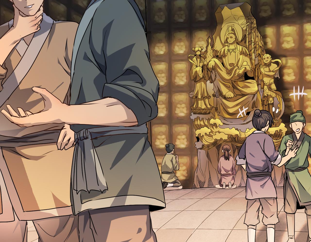 打造异界最强少林寺为何突然完结漫画,第18话还没开始就结束了1图