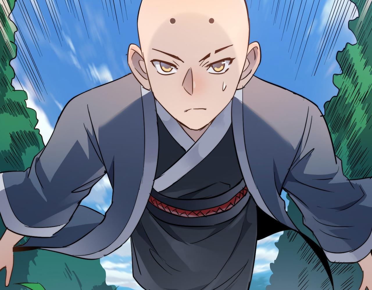 打造异界最强少林寺为何突然完结漫画,第31话这剑，方丈扛不住啊！2图