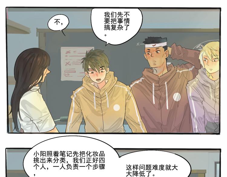 无法和女生成为朋友壁纸漫画,第3话 谁是美妆达人（下）1图