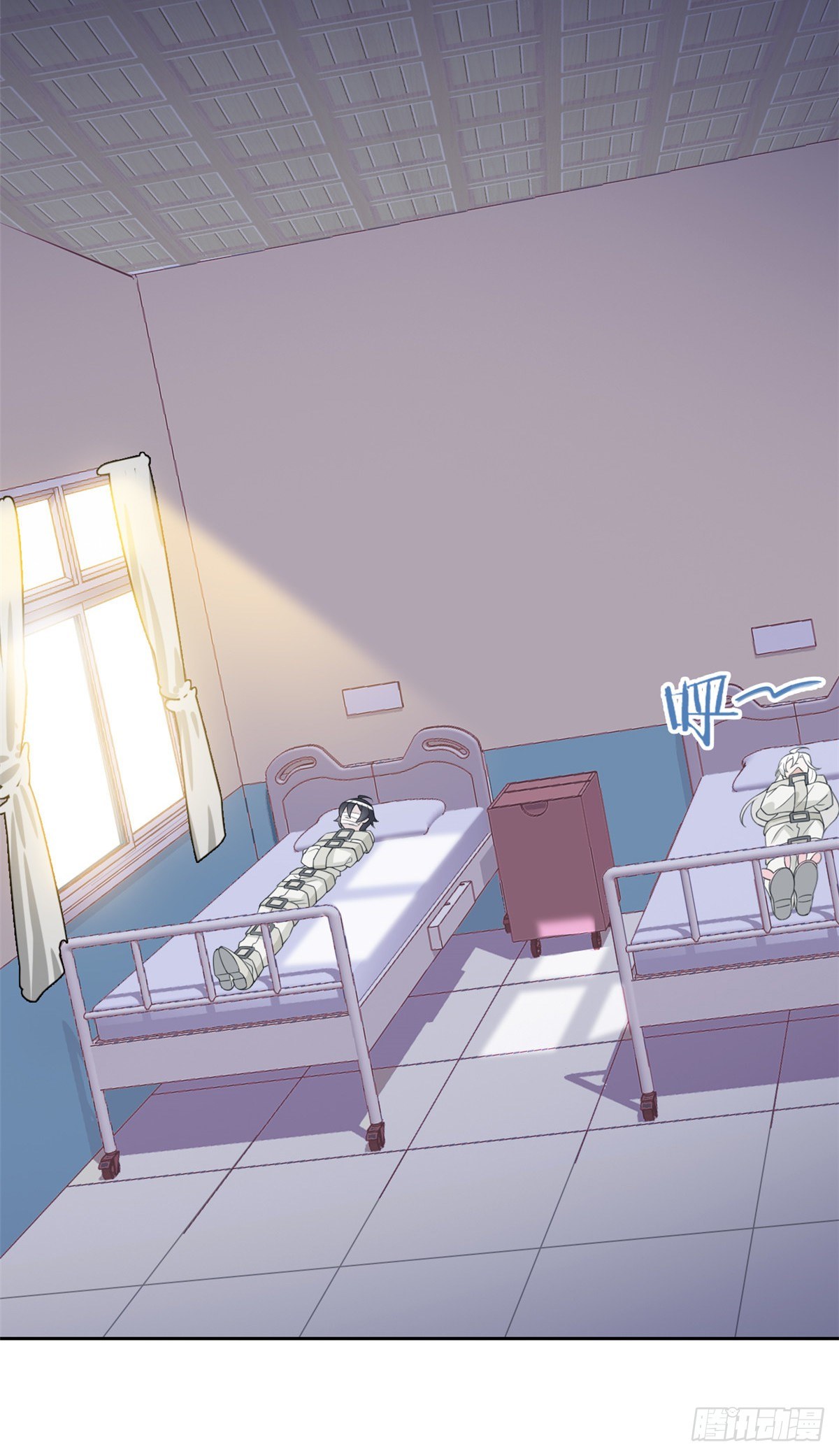 从精神病院走出的强者漫画,05 胸口碎铁锤2图