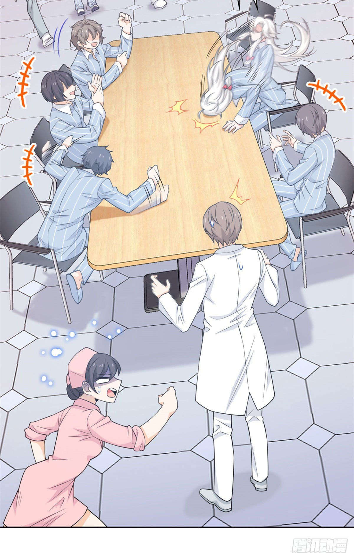 从精神病院走出的强者漫画,20 丧狗来到极乐世界1图