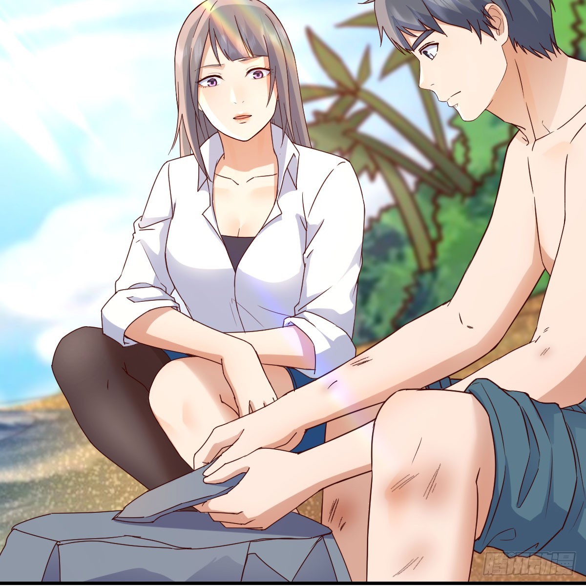 家有双生女友漫画,被照顾的感觉1图