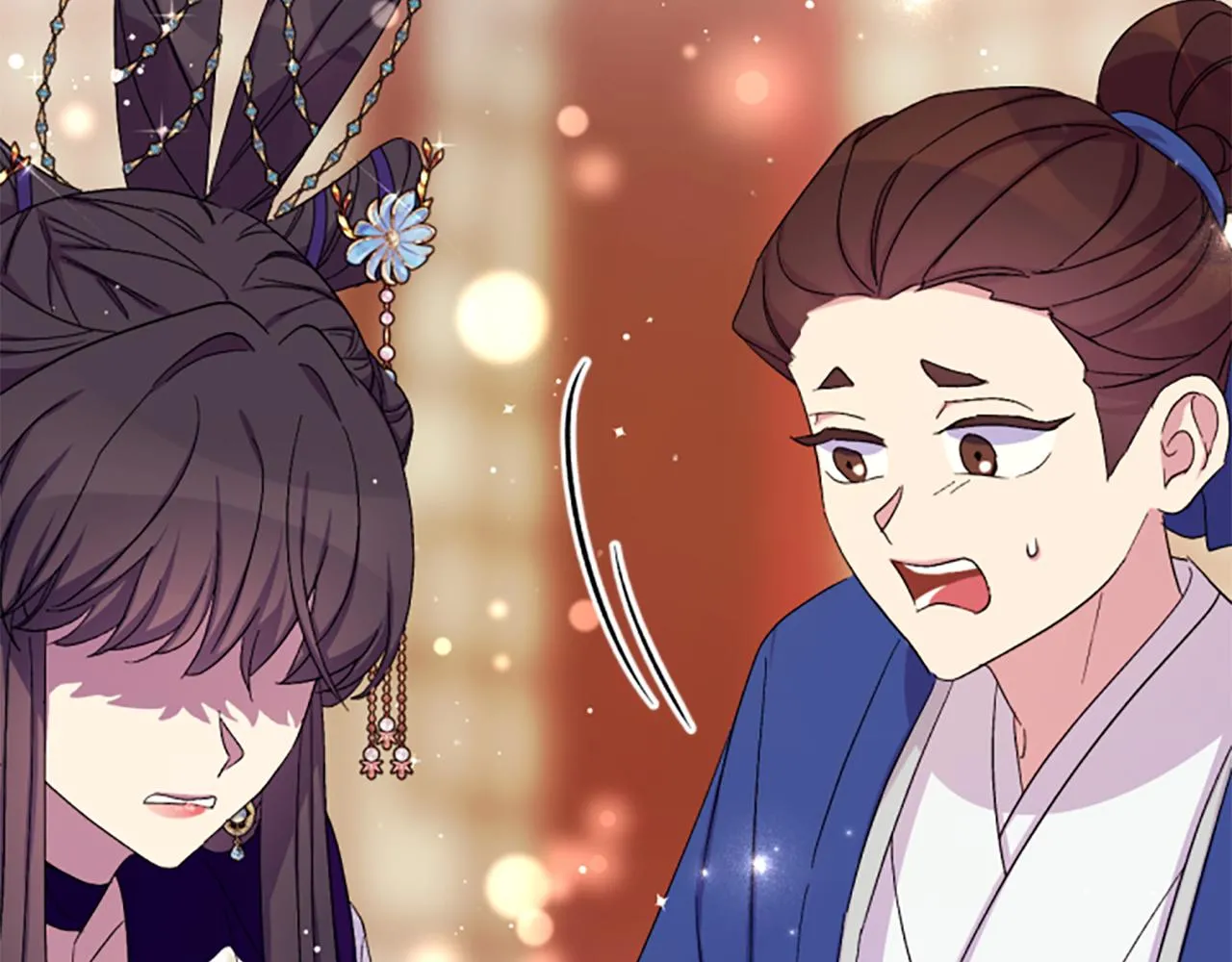 唯有套路得帝心漫画,第102话 为她求情2图