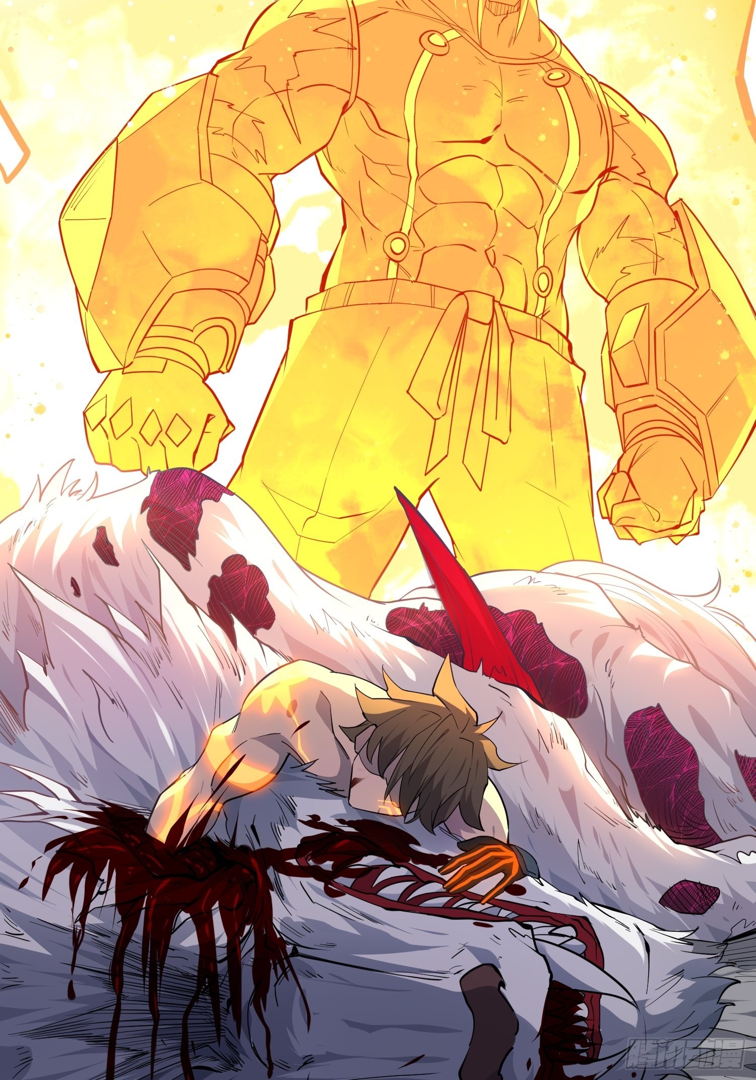 地球人实在太凶猛了吧漫画,第85话 孟超陷入昏迷1图