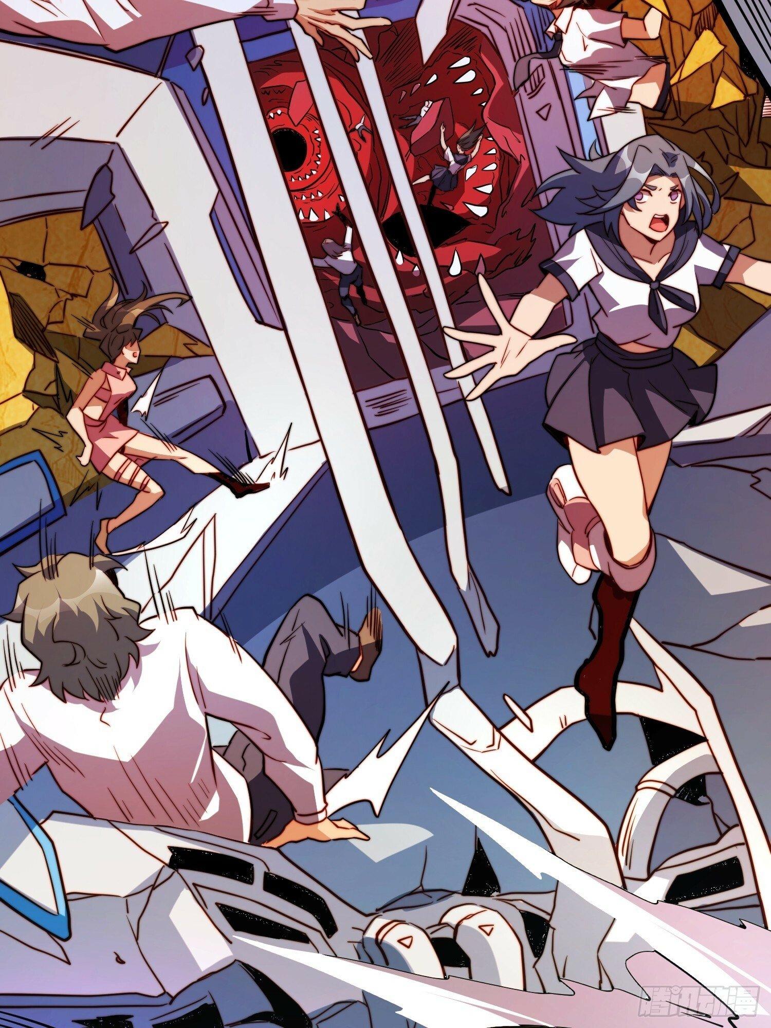 地球人实在太凶猛了吧漫画,第195话 末日沙虫梦魇2图