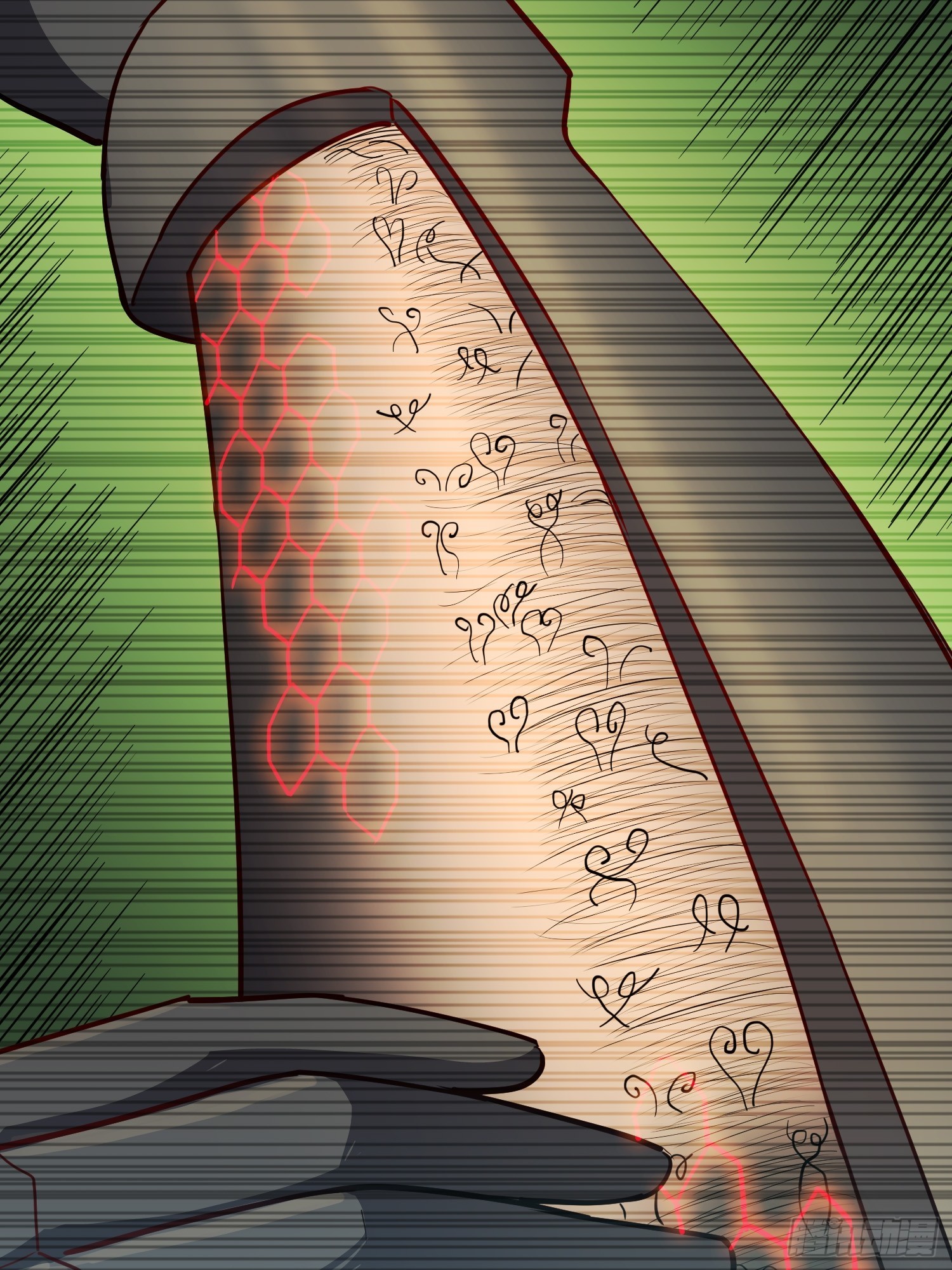 地球人实在太凶猛了在哪里看漫画,第137话 汗毛打结？2图