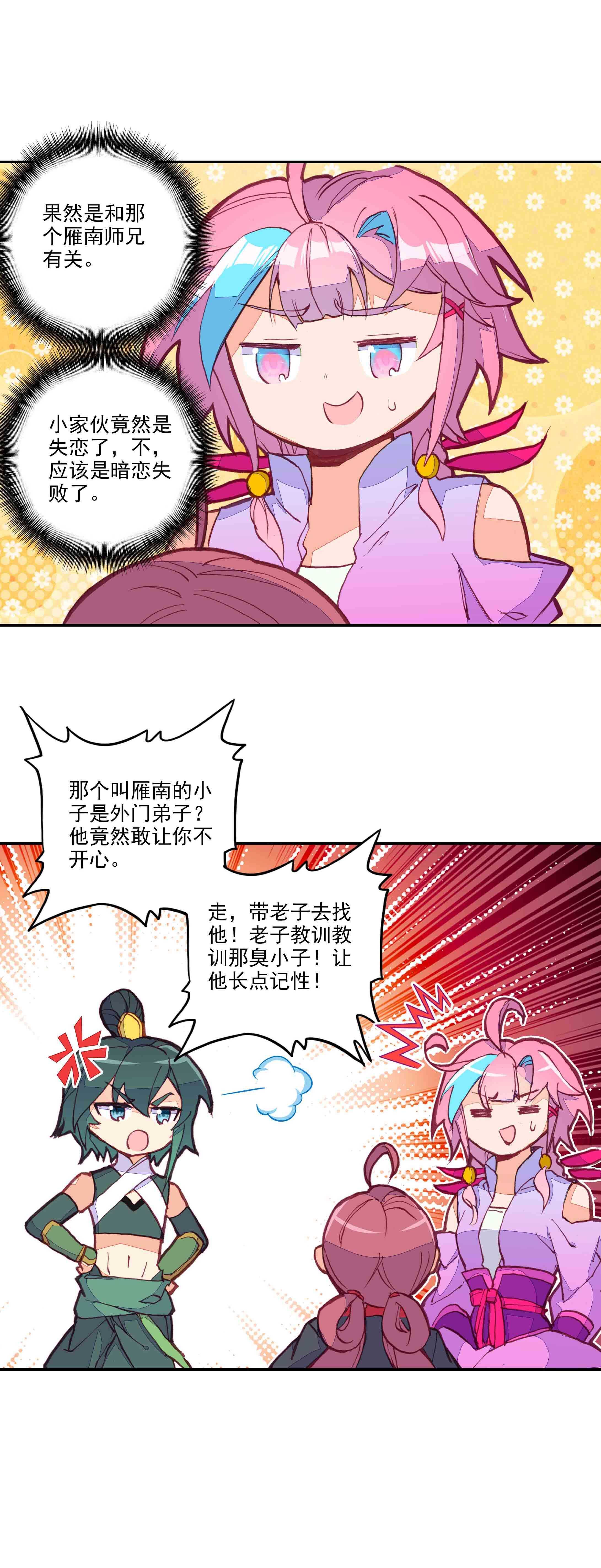 爷就是开挂少女小说版漫画,第67话2图