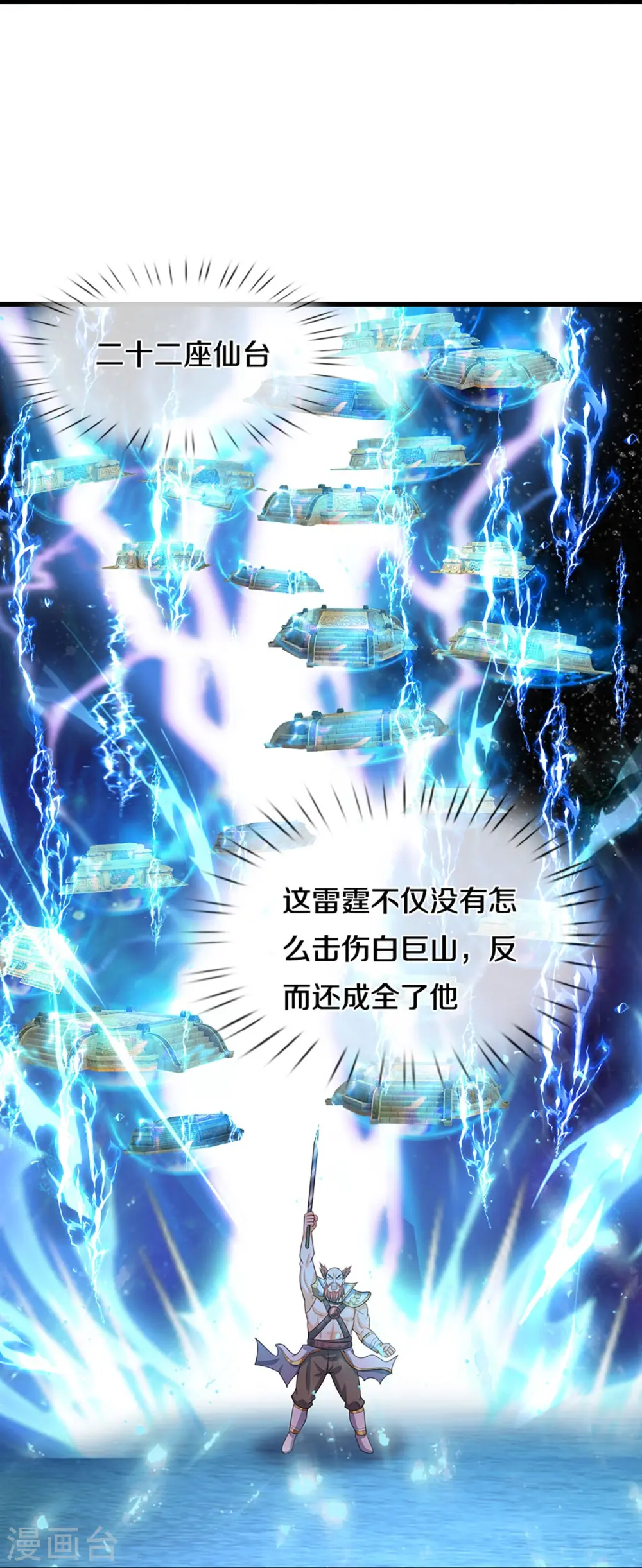 神武天尊厉云飞最终目的漫画,第429话 二十四座仙台，不过如此1图