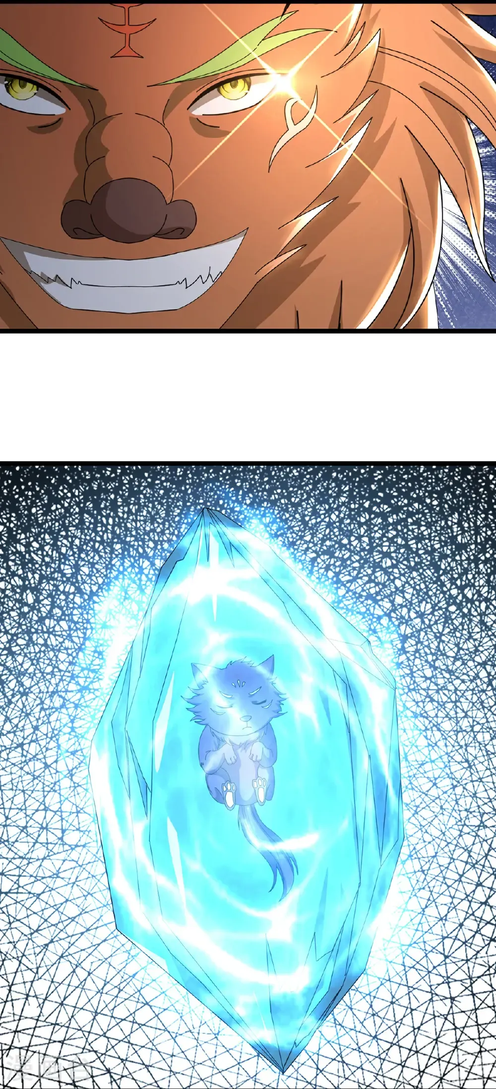 神武天尊厉云飞最终目的漫画,第759话 小黑夺回肉身1图