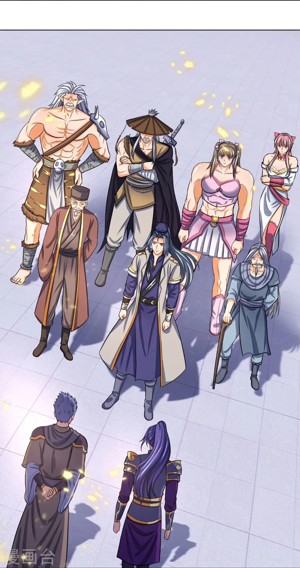 神武天尊101漫画,第371话 战甲之威2图