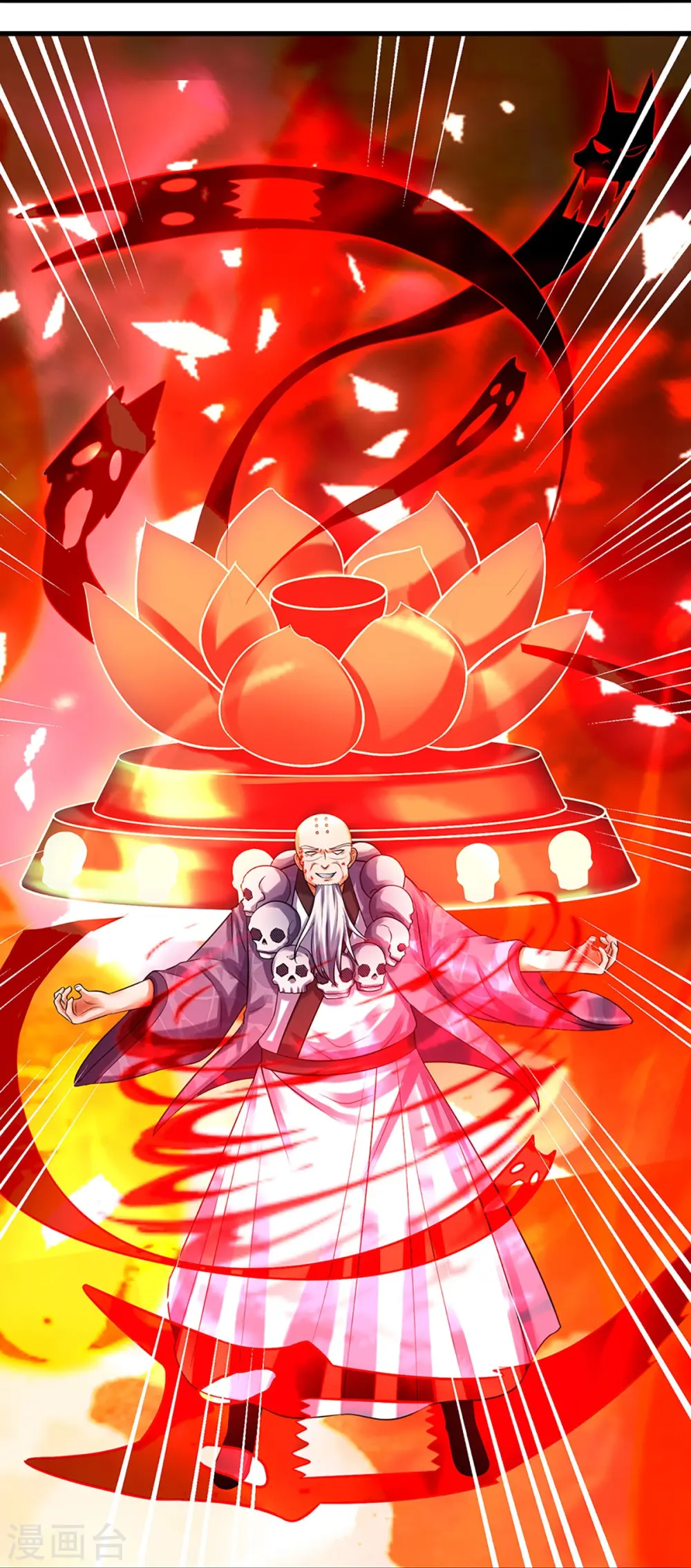 神武天尊厉云飞最终目的漫画,第355话 我佛不度！1图