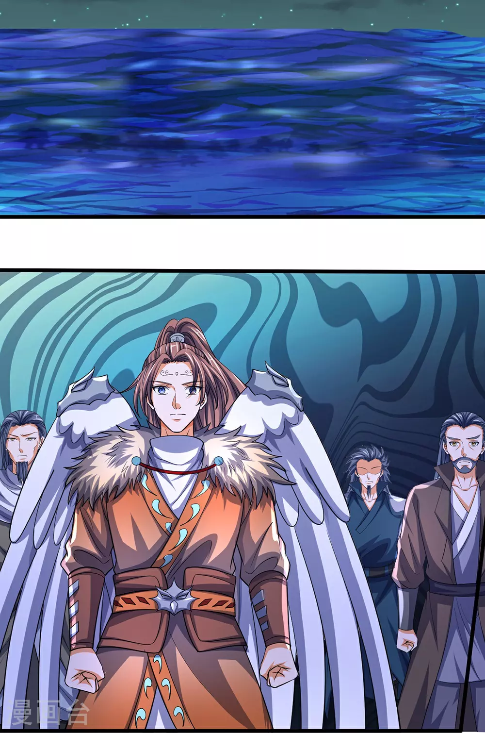 神武天尊厉云飞最终目的漫画,第672话 进军域外1图
