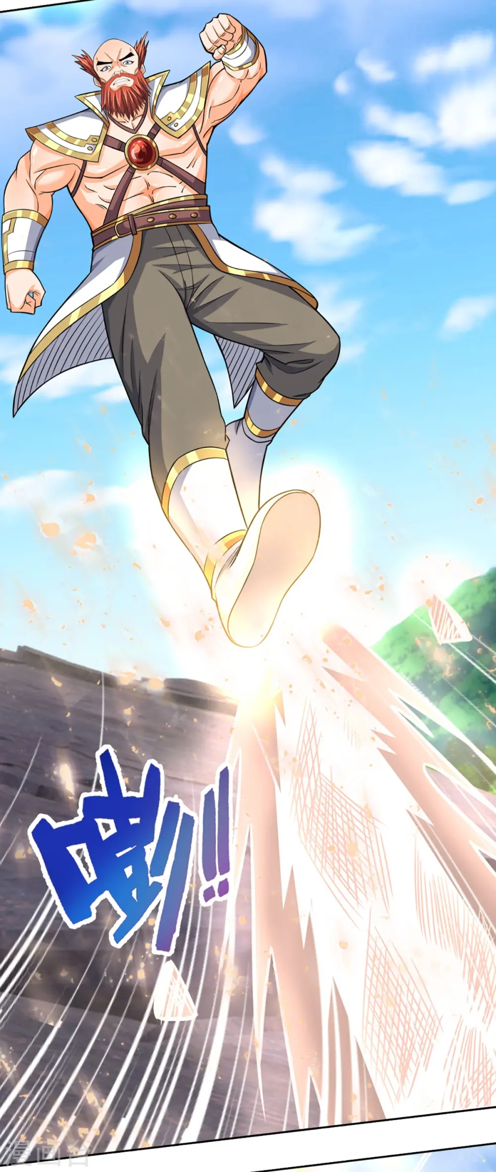 神武天尊厉云飞最终目的漫画,第425话 阴差阳错，进入秘境1图