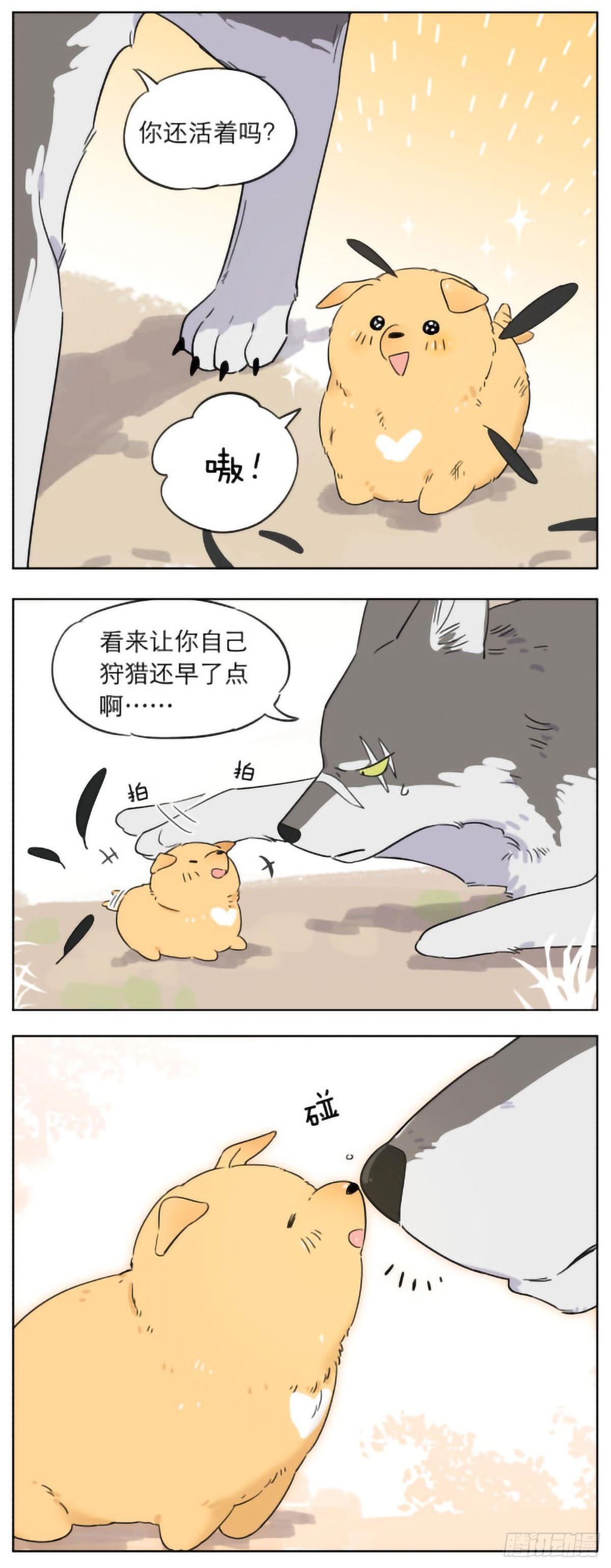 捡了东西的狼漫画,捡到的奶狗有点烦2图