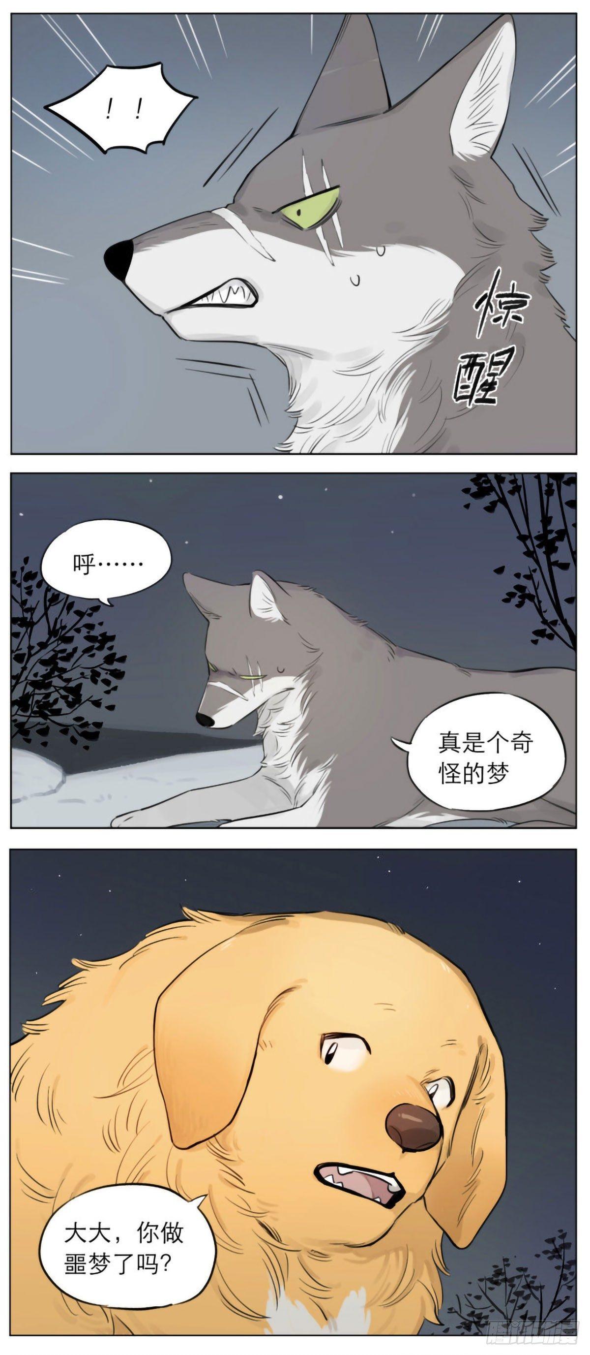 捡了东西的狼漫画,狼王的梦1图