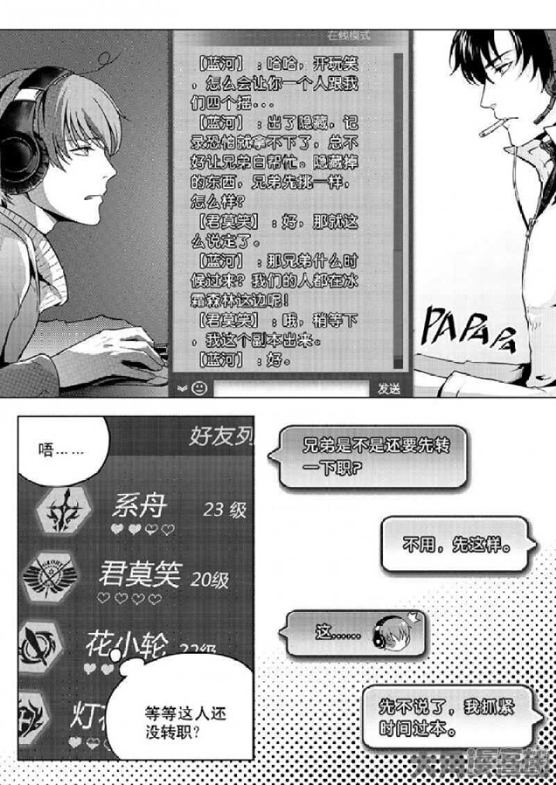 全职高手电视剧全集免费观看漫画,第33话 技术有啥用！1图