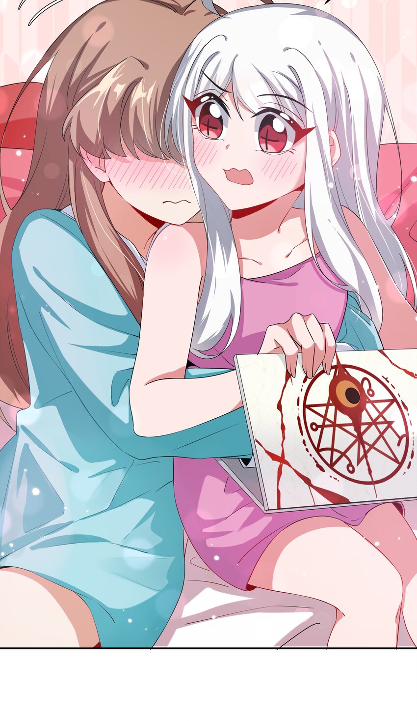 为毁灭世界而加班吧！漫画,025 一起去海边吧！其四1图