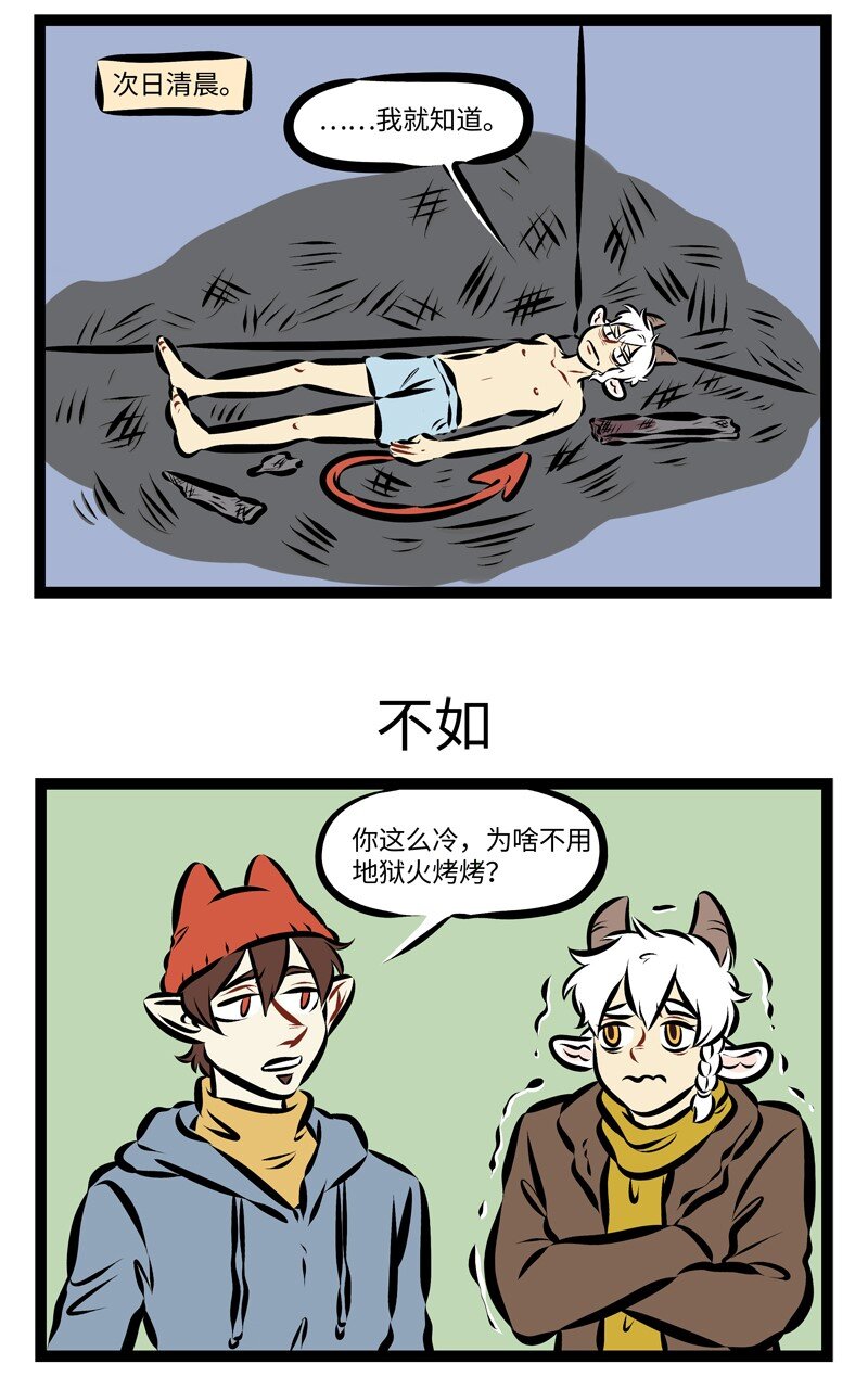 1031万圣街漫画微博漫画,第253话 冬季干燥，谨防火灾。1图