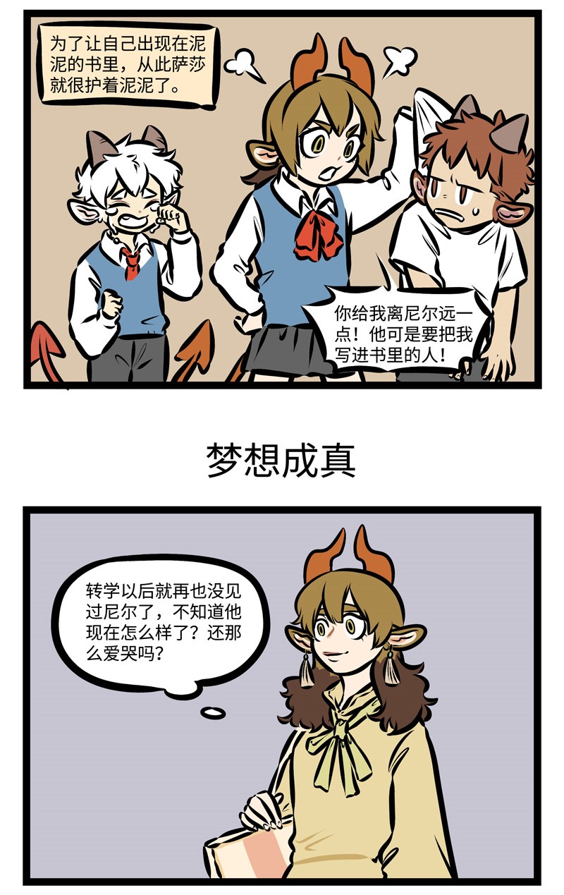 1031万圣街漫画微博漫画,第341话 小时候的梦想，现在有完成吗？1图