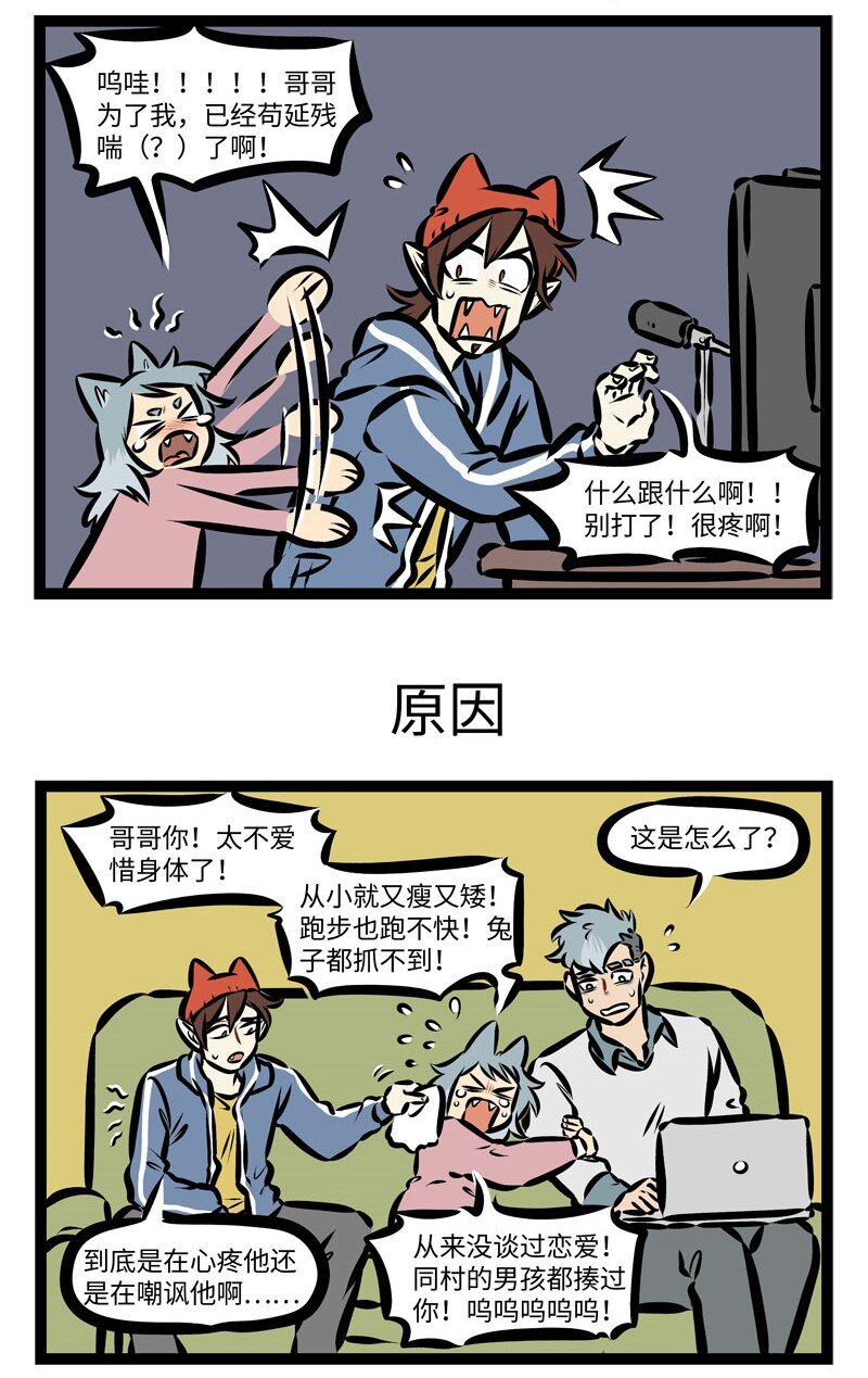 1031万圣街漫画,第368话 你究竟有几个好妹妹？1图