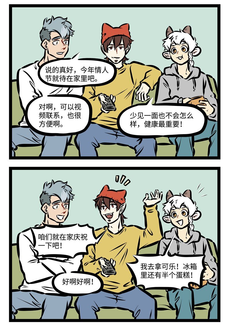 1031万圣街漫画,第394话 情人节2图